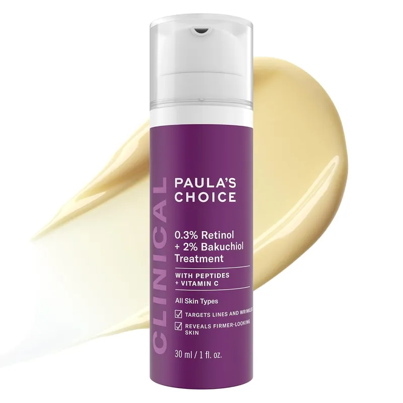 Paula's Choice CLINICAL 0.3% Retinol + 2% Bakuchiol Face Serum Treatment